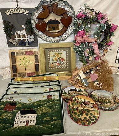 MaxSold Auction: This online auction features action figures, lamps, clock, comics, jewelry, toy vehicles, cabbage patch dolls, movie poster, Fitz and Floyd sat and pepper, Imaginext playsets, vintage musical globes, playmobile figurine, vintage miniature plates, bookcase and much more!