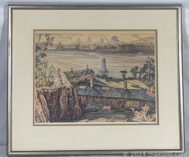 MaxSold Auction: This online auction features antique furniture, games, puzzles, binoculars, small kitchen appliances, Sputnik globe light, chair lifts, area rug, inversion table, Royal Doulton figurine, Bunnykins, cuckoo clock, garden pots, golf clubs, turtle collection, teacup/saucer sets, art glass,  home security safe, vintage African mask, Cranberry glass, jewelry, vintage Bohemian decanters, Jack Grundle prints, oil paintings, coins, stereo components, stain glass art, and much, much, more!!!