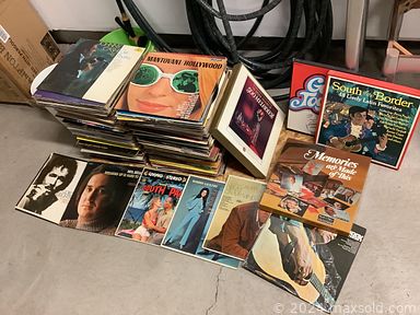 MaxSold Auction: This online auction features record albums, diecast cars, furniture such as teak wall unit, teak dresser, dining chairs and console table, ladies footwear, jewelry and much more!