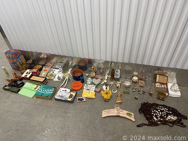 MaxSold Auction: This online auction features vintage chairs, SeaSense paddle, snowboard, skis, tabletop hockey, vintage art, hand tools, T300 floor scrubber, wine rack, vintage coffee table, vintage clothing, accessories, antique chest, Sony music player, Toro blower, DVDs, Ikea office chair, vinyl records, vintage fabric, tambourines, decorative items and much more!