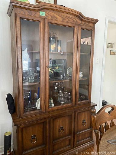 MaxSold Auction: This online auction features an Electone Organ, furniture such as couch, dining table and chairs, china hutch, drafting table, and wall unit, appliances such as chest freezer and refrigerator, electronics such as Accutech speakers, Dual turntable, and Samsung TVs, mobility equipment such as ZooMe Flex electric scooter and much more!