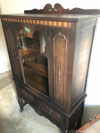 MaxSold Auction: This online auction features stereo cabinet, vintage bedroom furniture, Mansfield Action editors, vintage metal printing plates, ping pong table, small kitchen appliances, vintage books, home electronics, games, toys, teacup/saucer sets, vinyl records, Royal Doulton figurines, Toby jug, art glass, vintage lighters, watches, costume jewelry, Swarovski crystals and much more!