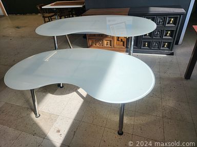 MaxSold Auction: This Charity/Fundraising Online Auction features NIB LED track lighting, totes, NIB chandeliers, hand tools, new furnace filters, NIB paint, area rug, Christmas decorations, art glass, commercial sectional seating, slat wall accessories, printer, NIB wall fixtures, kidney shape desks, sinks, commercial display monitors, and much, much, more!!!