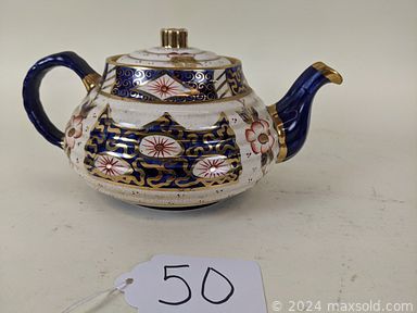 MaxSold Auction: This online auction features art glass, vintage Pyrex & Corningware, vintage cuckoo clock, depression glass, pie recipe plate, art pottery, music boxes, teapots, teacup/saucer sets and much more!