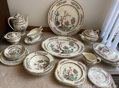 MaxSold Auction: This online auction features items such as Wood Side table, Speakers, Walking Sticks, Oil Lamp, Candleholders, Antique Bottles, Tea Set, Barware, Wood Dining Table, Chairs, Olympic Juicer, Food, Dishes, Processor, books and much more!