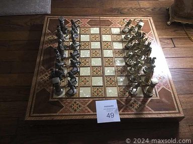 MaxSold Auction: This online auction features Display Table, Small Kitchen Appliances, Studio Pottery, Board Games, Art Glass, Twin Headboards, Framed Wall Art, Colonial Style Vanity Table, Leather Club Chair, Exercise Equipment, BBQ Grill, Pet Products, Bicycles, Lawnmower, Video Game Systems, Window AC and much more!