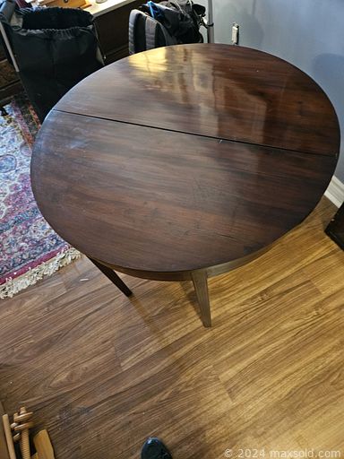 MaxSold Auction: This online auction includes furniture such as an armoire, curio cabinet, gaming table, egg chair, occasional table and others, RCA flat screen, vinyl records, DVDs, books, wool skeins, seasonal decor, jewelry, wall art, lamp, mirror, serving utensils, camera tripod, parasol, percussion pieces, figures and much more!