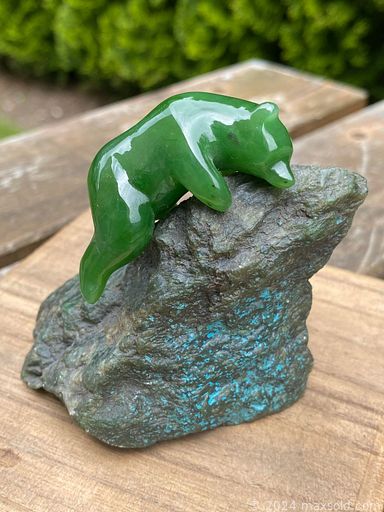 MaxSold Auction: This online auction features vintage sterling silver, soapstone sculpture, Northwest coast carved cedar, serving utensils, Northwest coast sterling silver jewelry, ammonite specimen jewelry,  American indigenous stones, American indigenous jewelry, prints, northwest coast cedar carvings, jade figurine, dancing \"Kachina\" doll, pottery, Bill Reid prints, snow shoes and much more.