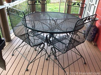 MaxSold Auction: This online auction includes furniture such as tables, chairs, bookcases, cedar trunk, dining table, cabinets, wicker armchair, Crate & Barrel sofa and others, clothing, accessories, wall art, cleaning tools, seasonal decor, kitchenware, small kitchen appliances, linens, books, board games, puzzles, power tools, hand tools, hardware, ladder, yard tools, photography lighting kit, ephemera, luggage and much more!