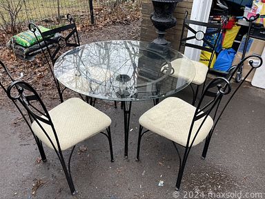 MaxSold Auction: This online auction includes furniture such as a dining table set, side table, Sterilite dresser and others, Globber scooter, Norco bicycle, Razor scooter, clothing, shoes, jewelry, accessories, books, vintage Olympia typewriter, vintage Magnus electric organ, wall art, power tools, hardware, toys, linens, lamps, antique horseshoe, games, DVDs, kitchenware, small kitchen appliances, MCM cutlery, art glass and many more!