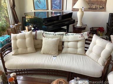 MaxSold Auction: This online auction includes furniture such as a bedframe, couch, tables, chairs, china cabinet, desk, bookcase and others, kitchenware, small kitchen appliances, tools, hardware, books, linens, office supplies, seasonal decor, household items, suitcases, cleaning supplies, yard tools, garden decor, electronics, pet items, Noritake and other china, garden decor and many more!