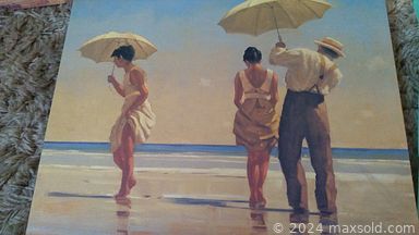 MaxSold Auction: This online auction features cedar trunk, vinyl records, Blue Willow dinnerware, F. Dives oil paintings, vintage sewing machine, serger, craft supplies, games, fitness gear, fabrics, vacuums, jewelry, collector plates, pet supplies, model kits, Bosson\'s wall ornaments, small kitchen appliances, teacup/saucer sets, bell collection, camping gear, Cuckoo clock, children’s books, large wooden desk, office supplies & electronics, fish tanks, power & hand tools, garden pots and much more!