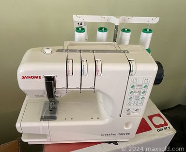 MaxSold Auction: This online auction includes furniture such as tables, chairs and others, electronics, kitchenware, small kitchen appliances, tools, hardware, yard tools, exercise equipment, books, shopping carts, art sup[plies, extension ladder, electronics, knitting machine, sewing machine, fabric remnants, yarn, wallets, lamps, cleaning supplies, Royal Doulton and other figures, linens, ironing supplies, Salon china and many more!