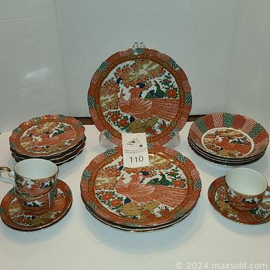 MaxSold Auction: This online auction features art glass, small kitchen appliances, jewelry holders, stain glass panel, collectible bells, metal stemware, Belleek shamrock, vintage washstand, standing silverware chest, sterling silver jewelry, costume jewelry, roll top desk, studio pottery, hand tools, patio furniture, live trees, lawnmower, chipper/shredder and much more!