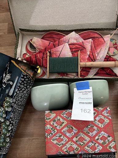 MaxSold Auction: This online auction features Japanese collectibles, collectible teapot, S & P shakers, telescope, Nativity sets, board games, TV, Halloween costumes & decorations, toys, craft supplies, DVDs, video games, Portmeirion pieces, small kitchen appliances, Legos, and much, much, more!!!