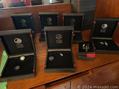 MaxSold Auction: This online auction features 925 silver jewelry, electric guitars, furniture such as carved wooden tables, wooden chairs, cabinets, upholstered sofas, dressers and desk, home decor, office supplies and much more!