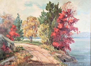 MaxSold Auction: This online auction features vintage advertising signs, dollhouse, Juanita LeBarre Symington oil paintings, antique leaded glass window, art glass, antique wooden corbels, Indigenous art, West German pottery, bar mirror, perfume bottles, sewing machine, vintage Pyrex, teak furniture, stained glass panels, stoneware jug, vintage chandeliers, hanging rattan chair, art pottery, BMP, and much, much, more!!!!