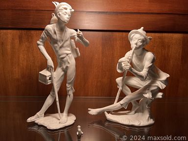 MaxSold Auction: This online auction features Silver Plated Filigree Candelabra, Antique chair, Mahogany furniture, sofa, recliner chair, lamps, Chinese Bowl, curio cabinet, Cherry - end table, Husky storage unit, Silver plated coffee tea set, Kaiser German figurine, plant stand, Dining table buffet,  Nesting Tables Crystal Jars, candlesticks, Fitz and Floyd items, candelabras, Silver Plated items, Queen Anne and Hickory style Highboy, Metronome, Asian themed egg, Outdoor Dining and sofa, rug, light fixture, Brass Fireplace Screen, Wooden Chess Set,  DVDs, books, Cast Iron items, Royal Doulton china, Pots & Pans, Corning ware, Garden supplies, tools, patio, power washer and much more!