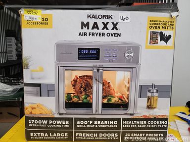 MaxSold Auction: This online auction features NIB items such as space heaters, heated apparel, kids\' digital watches, small kitchen appliances, home security camera, phone cases and much more!
