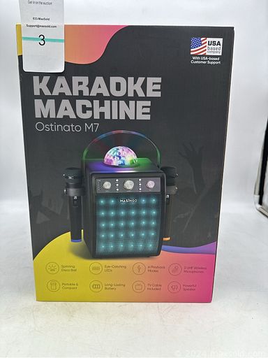 MaxSold Auction: This online auction features power & hand tools, karaoke machines, welding mask, comics, video games, speakers, toys, art pottery, laminate compress, first day cover stamps, vintage beer can collection, doll house, sewing machine, snowshoes, games, puzzles, model airplane kits, vinyl records, vintage pipes, DVDs, speakers, train cars, smoker, Dennis Sakelson art, art glass, and much more!