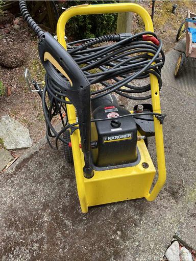 MaxSold Auction: This online auction features a wood desk, bookcase, sofa table, oil lamps, books, kitchenware, small kitchen appliances, office items, Playboy magazines, wall art, clothing, home health aids, home decor, hardware, household supplies, vintage power hacksaw, extension ladder, sawhorses, piano, Karcher pressure washer, Craftsman riding mower, clocks, linens and much more!