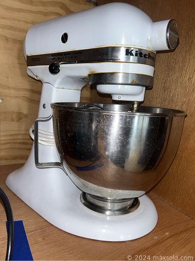 MaxSold Auction: This online auction features area rugs, yarn, office supplies, TVs, wood carvings, chaise lounge, small kitchen appliances, art glass, upright piano, Lladro figurines, sectional sofa, collector dolls, video game system & games, refrigerator, patio furniture, cedar lined chest, secretary desk, sterling silver jewelry, sewing machine, exercise equipment, four poster bed, costume jewelry, toys, sports memorabilia, board games, Star Wars collectibles, organ, art supplies, and much more!