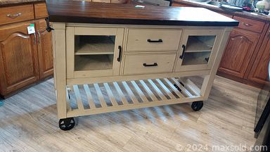 MaxSold Auction: This online auction features furniture such as dropleaf tables, chairs, shelving units, L-shaped desk, ottoman, bamboo dinette, Tv stand, recliner sofa and others, kitchenware, small kitchen appliances, seasonal decor, home decor, pottery linens, die-cutting machine, stamps and other craft supplies, shop vac, hand tools, power tools, records, magazines, office supplies, Bissell steamer and much more!