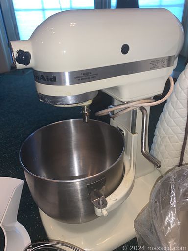 MaxSold Auction: This online auction features lamps, kitchen appliances, tables, vases, cutlery, mugs, bookcase, cabinet, wine stoppers, Victorian dresser, sewing machine, star trek encyclopedia, cordless vacuum, baking ware, cookware, Pyrex ware, pots and pans, corning ware,  dinner plates, cast iron items,  vintage pots pans, vintage buttons, sewing lot,  spirograph, cutlery, souvenir spoons, German steins, women figurines, Llardo figurines, nutcracker, copper chafing,  historical plates, collectors plates, games, kitchen utensils, electronics, camera,  leaf blower, hedge trimmers, indoor grill, brass knobs, tools, silver plate tea/coffee set, silver plate items,  antique Limoges china and much more.