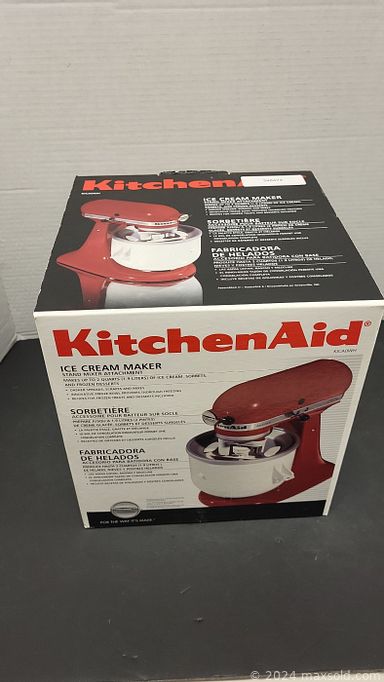 MaxSold Auction: This online auction includes furniture such as a glass table, chairs, gateleg table and others, brassware, servingware, seasonal motif plates, Royal Albert tea set and other china, KitchenAid Ice Cream maker, KitchenAid mixer,  kitchenware, vases, Royal Doulton, Beatrix Potter and other figurines, clothing rack, coats, accessories, shoes, abs ball, stained glass lamp, Xbox console, Wii console, camping gear, wall art and much more!