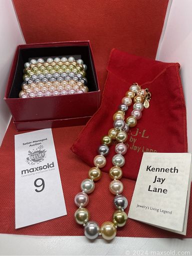 MaxSold Auction: This online auction includes jewelry such as a gold chain with cross, Joan Rivers jewelry, Camrose & Kross necklace, Tagliamonte Intaglio and other rings, Nolan Miller brooch and others, buffet and hutch, books, coins such as a 2013 Warbird Silver Shield, 1999 The Santiago Dollar, 2015 Reindeer and more!