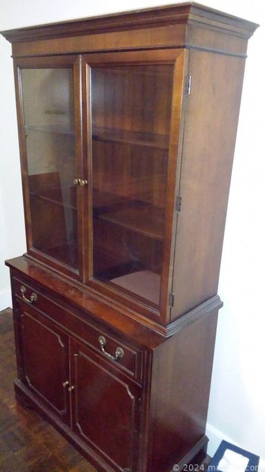 MaxSold Auction: This online auction includes furniture such as a coat tree, dresser, Knetchel cabinet, table and chairs, side tables, chairs, cabinets and others, mirrors, vinyl records, trinket boxes, kitchenware, small kitchen appliances, trinket boxes, china, Royal Doulton and other figurines, pottery, party supplies, craft supplies, wall art, silverplate, jewelry, accessories, frames, Bose system, brassware, clothing and much more!