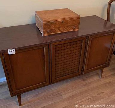 MaxSold Auction: This online auction features Cane Furniture, Lift Armchair, TV, Bistro Table, Teacup/Saucer Sets, Royal Doulton Figurine, Studio Pottery, Art Glass, Vintage Jewelry, Collector Plates, Small Kitchen Appliances and much more!