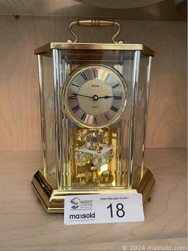 MaxSold Auction: This online auction features crystal ware, vintage jewelry, LG refrigerator, Kenmore freezer, furniture such as side tables, leather swivel recliner, stylist chair, dresser, and dining room table, framed artwork, kitchenware, glassware, vintage clothing, power tools, CDs, DVDs and much more!