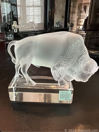 MaxSold Auction: This online auction features Lalique items including glass art, vases, perfume bottles, collector plates, and Waterford glasses, Royal Albert tea set, Wedgwood collection, teacup/saucer sets, decanter set, M. Keane collector plate, Lladro figurines, Hummels, Capodimonte, barware, small kitchen appliances, antique mandolin, commemorative coins, garden art, leather furniture, designer watches, vinyl records, sewing machine, pet products, women’s clothing, TV, fire pit, patio furniture and much more!