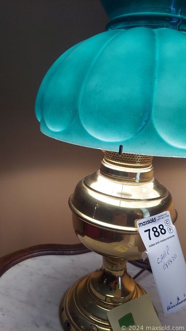 MaxSold Auction: This online auction features silver plate sets, framed art, costume jewelry, furniture such as carved wood settee, side tables, armchairs, antique washstand and sofa, lamps, bakeware, home decor, glassware, Sony speakers and much more!