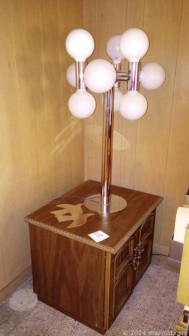 MaxSold Auction: This online auction includes furniture such as display cabinets, curio cabinet, bedframe, chairs, desk, vanity, bench, TV stand, Midcentury child’s table, tub chair, loveseat, dining table, dining chairs, teak wall unit and others, Royal memorabilia, decor, Royal Doulton, Regency, Colclough and other china, books, lamps, kitchenware, small kitchen appliances, tools, hardware, cleaning supplies, brassware, electronics, wall art, jewelry, sewing machine, Midcentury items, Barbie, Playmobil and other toys, seasonal decor, cameras, sewing machine, ladder, Kelvinator freezer and much more!