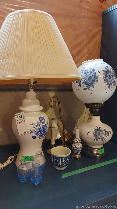 MaxSold Auction: This online auction features a secretary desk, armoire, dresser, costume jewelry, table & mirror, vases, Royal Doulton China, flatware, canisters, sewing machine, rugs, cleaning supplies, garden items and much more!