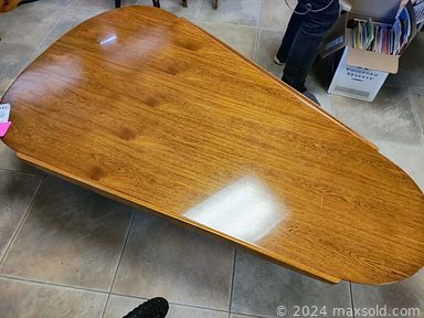 MaxSold Auction: This online auction features area rugs, yarn, office supplies, TVs, wood carvings, chaise lounge, small kitchen appliances, art glass, upright piano, Lladro figurines, sectional sofa, collector dolls, video game system & games, refrigerator, patio furniture, cedar lined chest, secretary desk, sterling silver jewelry, sewing machine, exercise equipment, four poster bed, costume jewelry, toys, sports memorabilia, board games, Star Wars collectibles, organ, art supplies, and much more!