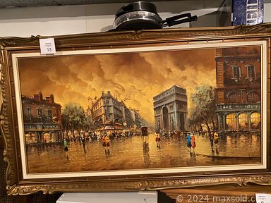 MaxSold Auction: This online auction features Royal Doulton figurines, china flowers, iron bedframes, small kitchen appliances, electric fireplace, hand tools, lawnmower, garden tools, teacup/saucer sets, exercise equipment, toys, games, puzzles, office supplies, sewing supplies, stereo components, watches, costume jewelry, collector plates & spoons, area rugs, decanter set, garden decor, and much, much, more!!