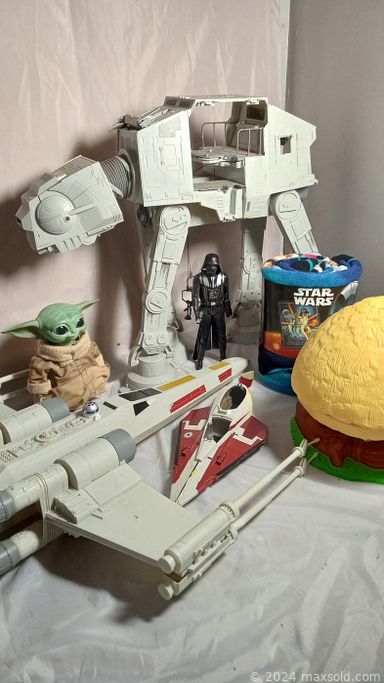 MaxSold Auction: This online auction includes 14k gold rings, collectibles such as Star Wars, Pokémon, Magic the Gathering, Yu Gi-Oh, Disney, Barbie, Lego, vintage Fisher Price, TMNT, Super Mario, Denver Broncos, and  furniture such as mid century swivel rocking chairs, MCM side table, MCM egg chair, MCM Danish hutch, antique French chair, and lounge chair, costume jewelry, and much more!