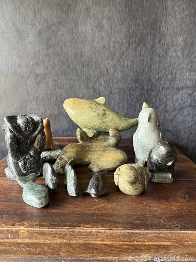 MaxSold Auction: This online auction features antique jewelry, coins, bank notes, cameos, loose gemstones, Indigenous jewelry, jade carvings, gemstone jewelry, antique hat pins, raw gemstones, antique lockets, antique buckles, teacup/saucer sets, vintage watches, Indigenous carvings, perfume bottles, antique carved wall panel, antique Chinese vase, wood carvings, shell specimen collection, art pottery, antique pocket watches, Waterford crystal, antique telescope, soapstone carvings, area rug, Dexter pottery, Indigenous cedar boxes, Hummels, and much, much, more!!!n