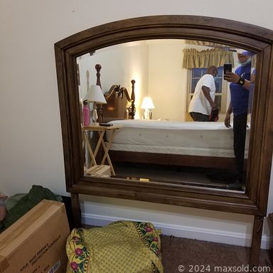 MaxSold Auction: This online auction features items like a highchair, steamer, framed art, women\'s gowns, luggage, bedroom furniture, dresser, rug, Egyptian art, posters, electronics, games, stone figures, tools, kitchenware, glassware, bench, coat rack, wood barstools, tea sets, recliner and much more!