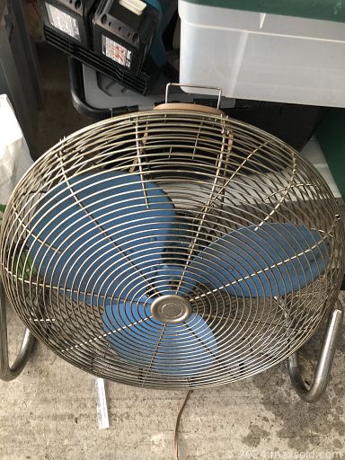 MaxSold Auction: This online auction features Headphones, Large Fan, Wood snack table, Dog Gate, rugs, Sound link, TV stand, Bakeware, Silver-plated Items, 3 drawer, Dual Charger, China Collection, Sony handy cam, Hayden painting, FM radio, Cup tops, serving trays and much more!