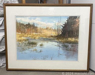 MaxSold Auction: This online auction features MCM lounge chairs, vintage ceramic Christmas trees, Arja Palonen original paintings, vintage porcelain figurines, art glass, art pottery, vintage ashtrays, teacup/saucer sets, vintage Noritake Lustreware items, Hoselton figurine, vintage Satsuma vase, vintage tins, MCM panther sculpture, Indigenous artwork, vintage Pyrex, and much, much, more!!!