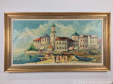 MaxSold Auction: This online auction features cast iron mirror, resin prints, Charles Lynn Bragg lithograph, Glen Rabena screenprint, Nicholas Hornyanszky, pinball machine, iron baskets and much more!