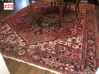 MaxSold Auction: This online auction features Harry Guttman seriolithography, Louis XVI style furniture, Persian carpet, art pottery, Asian room divider, antique silver plate, vintage figural lamp, Imari vase, studio pottery, Raku pottery, vintage perfume bottles, art glass, jewelry/music box table,  stoneware jardiniere, cloisonne eggs, TV, printer, vintage teapots, ‘Blue Onion’ dishware, small kitchen appliances, costume jewelry, watches, vintage pens and much more!