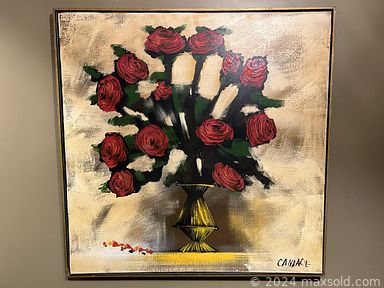 MaxSold Auction: This online auction features therapy lamp, vintage camera, games, vintage jewelry, art glass, collectible bear plushies, Chinese planter pots, pet products, luggage, teacup/saucer sets, art pottery, stein, antique Noritake plate, Cherished Teddies, vintage McCoy planter, Uranium glass, puzzle, comics, Beanie Babies, area rug, and much, much, more!!!