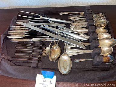 MaxSold Auction: This online auction features Richmond Biggs dining table & chairs, decanters, area rugs & runners, Waldorf of England dishes, vintage books, James McGlynn artwork, secretary desk, TV, coins, pet products, patio furniture, garden pots, cycling gear, printer, portable AC unit, exercise equipment, bicycles, lawnmower, pressure washer, golf clubs, sleigh bed frame, vintage spool bed, small kitchen appliances, power tools and much more!