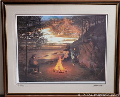 MaxSold Auction: This online auction features signed original art, Greek silver proof Olympia coins, MCM lamps, art glass, carved and painted wood masks, silverplate, crystal ware, copperware, fine china, die cast, studio pottery and much more!