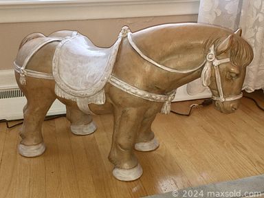 MaxSold Auction: This online auction includes furniture such as vintage chairs, upholstered bench, sofas, dining table set, vintage desk, sofa bed, console table, china cabinet and others, rugs, kitchenware, small kitchen appliances, wall art, light fixtures, Royal Dux and other figurines, brassware, crystalware, clothing, accessories, bags, lacquerware, electronics, vintage toys, tools, hardware, vintage exercise bike, coins, banknotes, cuckoo clock, vintage cameras and many more!